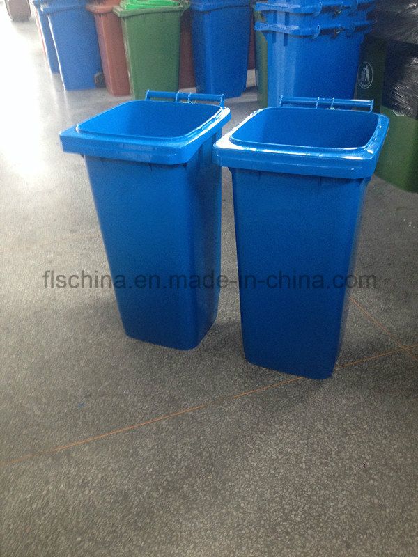 Eco-Friendly 120L/240L Plastic Waste Bin with Two Wheels